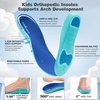 image:imageBoys Girls Kids Orthopedic Tennis Shoes Wide Toe Box Comfortable Casual Plantar Fasciitis Arch Support School Athletic Running Sneakers Lightweight Orthotic Sports Walking Shoes for Foot and PainK2dark Blue