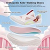 image:imageBoys Girls Kids Orthopedic Tennis Shoes Wide Toe Box Comfortable Casual Plantar Fasciitis Arch Support School Athletic Running Sneakers Lightweight Orthotic Sports Walking Shoes for Foot and PainK4white
