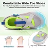 image:imageBoys Girls Kids Orthopedic Tennis Shoes Wide Toe Box Comfortable Casual Plantar Fasciitis Arch Support School Athletic Running Sneakers Lightweight Orthotic Sports Walking Shoes for Foot and PainK3grey