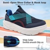 image:imageBoys Girls Kids Orthopedic Tennis Shoes Wide Toe Box Comfortable Casual Plantar Fasciitis Arch Support School Athletic Running Sneakers Lightweight Orthotic Sports Walking Shoes for Foot and PainK2dark Blue