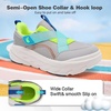 image:imageBoys Girls Kids Orthopedic Tennis Shoes Wide Toe Box Comfortable Casual Plantar Fasciitis Arch Support School Athletic Running Sneakers Lightweight Orthotic Sports Walking Shoes for Foot and PainK3grey