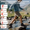 image:imageMens Orthopedic 4E Wide Waterproof Hiking Boots Comfortable Arch Support Trail Shoes for Plantar Fasciitis Outdoor Running Orthotic NonSlip Mid Ankle Boots for Foot amp Heel Pain ReliefKk1brown