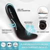 image:imageMens Orthopedic Business Leather Dress Shoes Comfortable Arch Support Plantar Fasciitis Formal Tuxedo Oxford Casual Fashion Modern Wingtip Slip On Loafers for Foot and Ankle Pain ReliefW1black