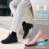 image:imageMens Orthopedic Business Leather Dress Shoes Comfortable Arch Support Plantar Fasciitis Formal Tuxedo Oxford Flat Feet Casual Modern Classic Wingtip Walking Shoes for Foot and Heel Pain ReliefW1black