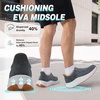 image:imageMens Orthopedic Comfortable Slip On Shoes Casual Plantar Fasciitis Arch Support Orthotic Loafers Comfortable Flat Feet Leisure House Walking Shoes for Foot amp Heel Pain ReliefW1denim