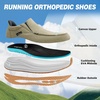 image:imageMens Orthopedic Comfortable Slip On Shoes Casual Plantar Fasciitis Arch Support Orthotic Loafers Comfortable Flat Feet Leisure House Walking Shoes for Foot amp Heel Pain ReliefW3khaki