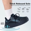 image:imageMens Orthopedic Diabetic Walking Shoes Comfortable Wide Toe Box Arch Support Plantar Fasciitis Heel Spur Running Shoes Orthotic Swollen Casual Soft Breathable Sneakers for Foot and Heel Pain ReliefK2dark Blue