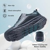 image:imageMens Orthopedic Diabetic Walking Shoes Comfortable Wide Toe Box Arch Support Plantar Fasciitis Heel Spur Running Shoes Orthotic Swollen Casual Soft Breathable Sneakers for Foot and Heel Pain ReliefK2dark Blue