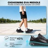 image:imageMens Orthopedic Diabetic Walking Shoes Wide Toe Box Comfort Arch Support Tennis Shoes Plantar Fasciitis Flat Feet Orthotic Sports Running Sneakers for Foot and Heel Pain ReliefK1black