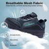 image:imageMens Orthopedic Diabetic Walking Shoes Wide Toe Box Comfort Arch Support Tennis Shoes Plantar Fasciitis Flat Feet Orthotic Sports Running Sneakers for Foot and Heel Pain ReliefK2dark Blue