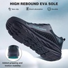 image:imageMens Orthopedic Diabetic Walking Shoes Wide Toe Box Comfort Arch Support Tennis Shoes Plantar Fasciitis Flat Feet Orthotic Sports Running Sneakers for Foot and Heel Pain ReliefK2dark Blue