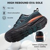 image:imageMens Orthopedic Diabetic Walking Shoes Wide Tox Box Comfortable Arch Support Plantar Fasciitis Orthotics Heel Spur Shoes Swollen Feet Casual Fashion Sneakers for Foot and Heel Pain ReliefK2dark Blue