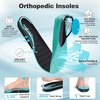 image:imageMens Orthopedic Diabetic Walking Shoes Wide Tox Box Comfortable Arch Support Plantar Fasciitis Orthotics Heel Spur Shoes Swollen Feet Casual Fashion Sneakers for Foot and Heel Pain ReliefK2dark Blue