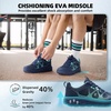image:imageMens Orthopedic Diabetic Wide Running Shoes Arch Support Plantar Fasciitis Sneakers Comfortable Beathable Orthotic Walking Shoes for Ankle amp Heel Pain Relief Wide Fit for Swollen FeetK2dark Blue