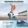 image:imageMens Orthopedic Diabetic Wide Running Shoes Arch Support Plantar Fasciitis Sneakers Comfortable Beathable Orthotic Walking Shoes for Ankle amp Heel Pain Relief Wide Fit for Swollen FeetK3dark Blue