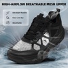 image:imageMens Orthopedic Diabetic Wide Running Shoes Arch Support Plantar Fasciitis Sneakers Comfortable Beathable Orthotic Walking Shoes for Ankle amp Heel Pain Relief Wide Fit for Swollen FeetK1black1