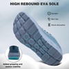 image:imageMens Orthopedic Diabetic Wide Running Shoes Arch Support Plantar Fasciitis Sneakers Comfortable Beathable Orthotic Walking Shoes for Ankle amp Heel Pain Relief Wide Fit for Swollen FeetK3dark Blue