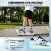 image:imageMens Orthopedic Diabetic Wide Running Shoes Arch Support Plantar Fasciitis Sneakers Comfortable Beathable Orthotic Walking Shoes for Ankle amp Heel Pain Relief Wide Fit for Swollen FeetK3white