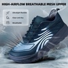 image:imageMens Orthopedic Diabetic Wide Running Shoes Arch Support Plantar Fasciitis Sneakers Comfortable Beathable Orthotic Walking Shoes for Ankle amp Heel Pain Relief Wide Fit for Swollen FeetK3dark Blue