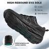 image:imageMens Orthopedic Diabetic Wide Running Shoes Casual Arch Support Plantar Fasciitis Sneakers Comfortable Beathable Orthotic Walking Shoes for Ankle amp Heel Pain Relief Wide Fit for Swollen FeetK1black