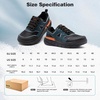 image:imageMens Orthopedic Diabetic Wide Running Shoes Casual Arch Support Plantar Fasciitis Sneakers Comfortable Beathable Orthotic Walking Shoes for Ankle amp Heel Pain Relief Wide Fit for Swollen FeetK2dark Blue