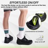 image:imageMens Orthopedic Diabetic Wide Running Shoes Comfortable Arch Support Plantar Fasciitis Sports Shoes for Easy OnOff High Arch Orthotic Swollen Tennis Fashion Sneakers for Foot and Heel Pain ReliefK1black