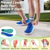 image:imageMens Orthopedic Diabetic Wide Running Shoes Comfortable Arch Support Plantar Fasciitis Sports Shoes for Easy OnOff High Arch Orthotic Swollen Tennis Fashion Sneakers for Foot and Heel Pain ReliefK2dark Blue