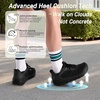 image:imageMens Orthopedic Diabetic Wide Running Shoes Comfortable Arch Support Plantar Fasciitis Sports Shoes for Easy OnOff High Arch Orthotic Swollen Tennis Fashion Sneakers for Foot and Heel Pain ReliefK1black