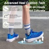 image:imageMens Orthopedic Diabetic Wide Running Shoes Comfortable Arch Support Plantar Fasciitis Sports Shoes for Easy OnOff High Arch Orthotic Swollen Tennis Fashion Sneakers for Foot and Heel Pain ReliefK2dark Blue