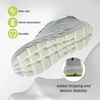 image:imageMens Orthopedic Diabetic Wide Running Shoes Comfortable Arch Support Plantar Fasciitis Sports Sneakers Casual Swollen Orthotic Work Tennis Walking Shoes for Ankle and Heel Pain ReliefK2gray