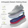 image:imageMens Orthopedic Diabetic Wide Running Shoes Comfortable Arch Support Plantar Fasciitis Sports Sneakers Casual Swollen Orthotic Work Tennis Walking Shoes for Ankle and Heel Pain ReliefK2gray