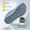 image:imageMens Orthopedic Diabetic Wide Running Shoes Comfortable Arch Support Plantar Fasciitis Sports Sneakers Casual Swollen Orthotic Work Tennis Walking Shoes for Ankle and Heel Pain ReliefK3dark Blue