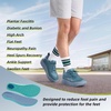 image:imageMens Orthopedic Diabetic Wide Running Shoes Comfortable Arch Support Plantar Fasciitis Sports Sneakers Casual Swollen Orthotic Work Tennis Walking Shoes for Ankle and Heel Pain ReliefK3dark Blue