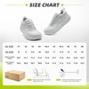 image:imageMens Orthopedic Diabetic Wide Running Shoes Comfortable Arch Support Plantar Fasciitis Sports Sneakers Casual Swollen Orthotic Work Tennis Walking Shoes for Ankle and Heel Pain ReliefK2gray