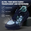 image:imageMens Orthopedic Diabetic Wide Running Shoes Comfortable Casual Arch Support Plantar Fasciitis Sports Sneakers High Arch Swollen Outdoor Work Tennis Walking Shoes for Foot and Heel Pain ReliefK2dark Blue