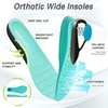 image:imageMens Orthopedic Diabetic Wide Running Shoes Comfortable Casual Arch Support Plantar Fasciitis Sports Sneakers High Arch Swollen Outdoor Work Tennis Walking Shoes for Foot and Heel Pain ReliefK2dark Blue