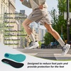 image:imageMens Orthopedic Diabetic Wide Running Shoes Comfortable Casual Arch Support Plantar Fasciitis Sports Sneakers High Arch Swollen Outdoor Work Tennis Walking Shoes for Foot and Heel Pain ReliefK3white