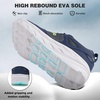 image:imageMens Orthopedic Diabetic Wide Toe Box Running Shoes Comfortable Arch Support Plantar Fasciitis Orthotics Sport Walking Shoes Swollen Feet Casual Tennis Fashion Sneakers Foot and Heel Pain ReliefK2dark Blue