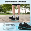 image:imageMens Orthopedic Diabetic Wide Toe Box Running Shoes Comfortable Arch Support Plantar Fasciitis Orthotics Sport Walking Shoes Swollen Feet Casual Tennis Fashion Sneakers Foot and Heel Pain ReliefK1black