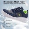 image:imageMens Orthopedic Diabetic Wide Toe Box Running Shoes Comfortable Arch Support Plantar Fasciitis Orthotics Sport Walking Shoes Swollen Feet Casual Tennis Fashion Sneakers Foot and Heel Pain ReliefK2dark Blue
