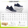 image:imageMens Orthopedic Diabetic Wide Walking Shoes Comfortable Plantar Fasciitis Fashion Sneakers with Arch Support Casual Hammer Toes Swollen Tennis Work Sports Shoes for Heel and Foot Pain ReliefK3dark Blue
