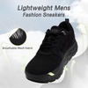 image:imageMens Orthopedic Diabetic Wide Walking Shoes Comfortable Plantar Fasciitis Fashion Sneakers with Arch Support Casual Hammer Toes Swollen Tennis Work Sports Shoes for Heel and Foot Pain ReliefK1black
