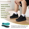 image:imageMens Orthopedic Diabetic Wide Walking Shoes Comfortable Plantar Fasciitis Fashion Sneakers with Arch Support Casual Hammer Toes Swollen Tennis Work Sports Shoes for Heel and Foot Pain ReliefK1black