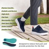 image:imageMens Orthopedic Diabetic Wide Walking Shoes Comfortable Plantar Fasciitis Fashion Sneakers with Arch Support Casual Hammer Toes Swollen Tennis Work Sports Shoes for Heel and Foot Pain ReliefK3dark Blue