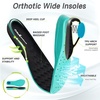 image:imageMens Orthopedic Diabetic Wide Walking Shoes Comfortable Plantar Fasciitis Fashion Sneakers with Arch Support Casual Hammer Toes Swollen Tennis Work Sports Shoes for Heel and Foot Pain ReliefK1black