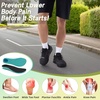 image:imageMens Orthopedic Diabetic Wide Walking Shoes Wide Toe Box Comfortable Arch Support Plantar Fasciitis Running Sports Sneakers Casual Flat Feet Swollen Feet Shoes for Foot and Heel Pain ReliefK1black