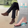 image:imageMens Orthopedic Leather Chukka Boots Comfortable Arch Support Plantar Fasciitis Tuxedo Business Dress Oxfords Flat Feet Orthotics Casual Walking Mid Top Ankle Boots for Foot and Heel Pain ReliefW2dark Brown
