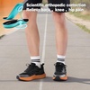 image:imageMens Orthopedic Road Running Shoes Comfort Casual Arch Support Sneakers for Plantar Fasciitis Flat Feet High Arch Orthotic Athletic Sports Tennis Work Walking Shoes for Foot amp Heel Pain ReliefW1black