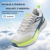 image:imageMens Orthopedic Road Running Shoes Comfort Casual Arch Support Sneakers for Plantar Fasciitis Flat Feet High Arch Orthotic Athletic Sports Tennis Work Walking Shoes for Foot amp Heel Pain ReliefW3white Blue