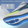 image:imageMens Orthopedic Road Running Shoes Comfort Casual Arch Support Sneakers for Plantar Fasciitis Flat Feet High Arch Orthotic Athletic Sports Tennis Work Walking Shoes for Foot amp Heel Pain ReliefW3white Blue